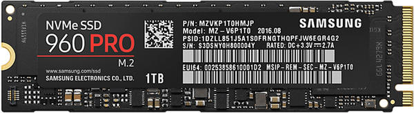 Samsung SSD 960 PRO