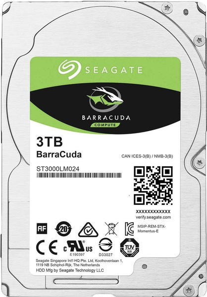 Seagate BarraCuda 3TB (ST3000LM024)