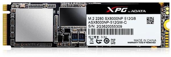 Adata XPG SX8000 512GB