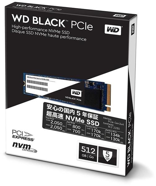 Western Digital Black 512GB M.2