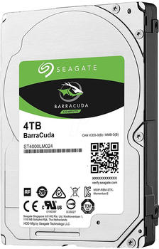 Seagate Interne Festplatte 6.35 cm (2.5 Zoll) 4 TB BarraCuda Bulk ST4000LM024 SATA III