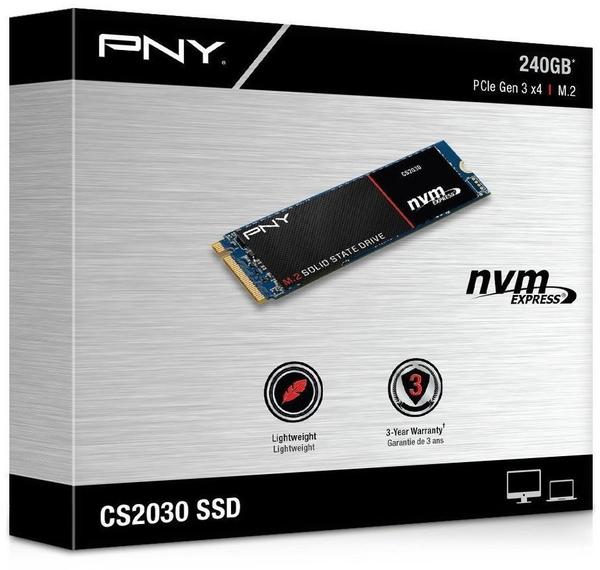  PNY CS2030 M.2 2280 PCIe NVME SSD 240GB (M280CS2030-240-RB)