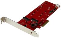 StarTech.com 2x M.2 SATA SSD Schnittstellenkarte