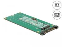 Delock Konverter U.2 SFF-8639 NVMe > 1 x m.2 Key m