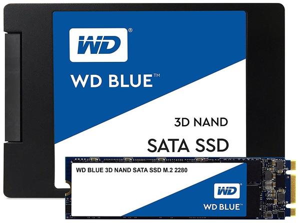 Blue SSD 3D 500GB 2.5 Leistung & Bewertungen Western Digital Blue SSD 500GB 2.5