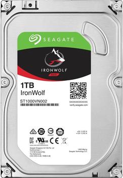 Seagate Interne Festplatte 8.9 cm (3.5 Zoll) (Recertified) 1 TB IronWolf Bulk ST1000VN002-FR SATA