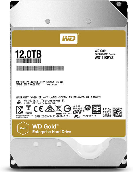 Western Digital Gold 12TB (WD121KRYZ)