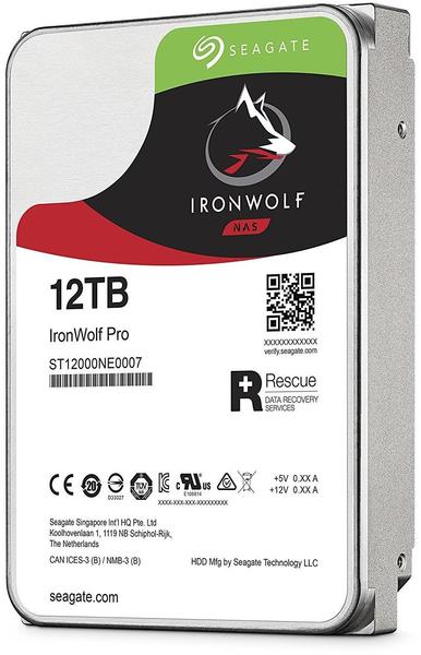 Ausstattung & Allgemeine Daten Seagate IronWolf Pro 12TB (ST12000NE0007)