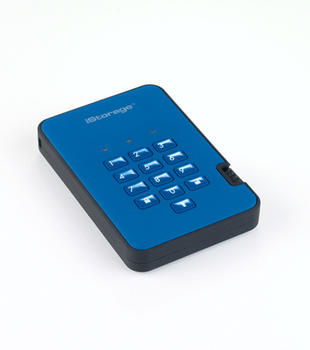 iStorage diskAshur2 1TB blau