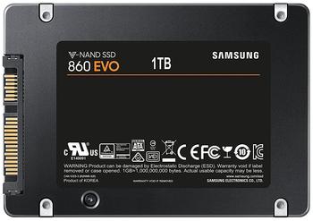Samsung 860 EVO 1TB (MZ-76E1T0B/EU) – Hervorragende Leistung und Zuverlässigkeit
