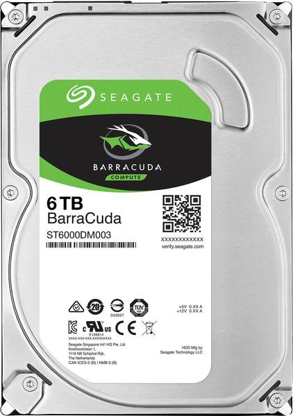 HDD-Festplatte Allgemeine Daten & Bewertungen Seagate BarraCuda 6TB (ST6000DM003)