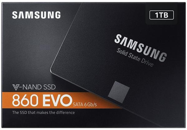Ausstattung & Allgemeine Daten 860 EVO 250GB (MZ-76E250E) Samsung 860 Evo 250GB 2.5 B2B
