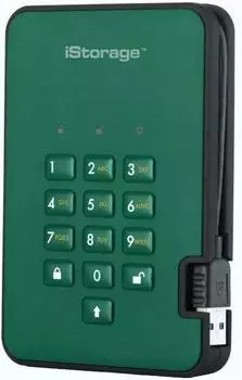 iStorage diskAshur2 1TB gr&uuml;n