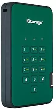 iStorage diskAshur2 1TB grün – Praktisches Design und einfache Handhabung