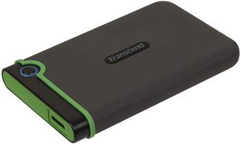 Transcend StoreJet 25M3 Slim 2TB grau – Transcend StoreJet 25M3 Slim 2TB grau: Kompakte und robuste Speicherlösung