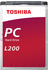 Toshiba L200 500GB Bulk (HDWJ105UZSVA)