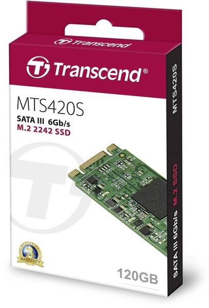 Ausstattung & Bewertungen Transcend MTS420S 120GB
