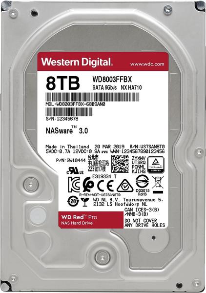 Western Digital Red Pro SATA III 8TB (WD8003FFBX)