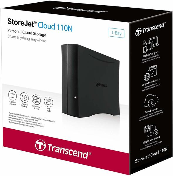 Transcend StoreJet Cloud 110N 4TB