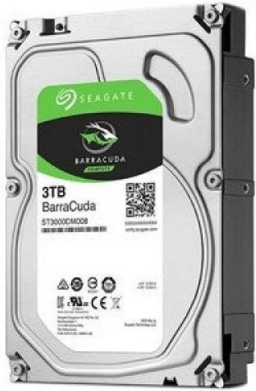 Seagate ST3000DM007 Interne Festplatte 8.9cm (3.5 Zoll) 3TB BarraCuda® Bulk SATA III