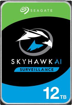 Seagate SkyHawk AI ST12000VE0008 interne 3.5" 12.0 TB Festplatte SATA3 (max.... (Festplatte)