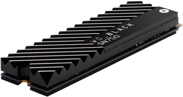 Black SN750 NVMe 500GB Heatsink Ausstattung & Allgemeine Daten Western Digital Black SN750 NVMe 500GB Heatsink (WDS500G3XHC)