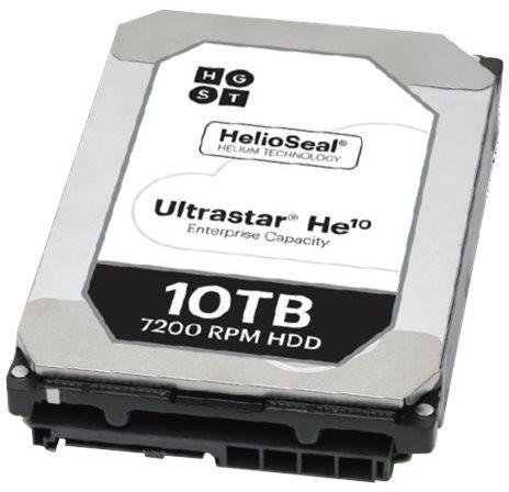 HGST Ultrastar He10 SATA III 10TB 4Kn Secure Erase (HUH721010ALN604/F27504)