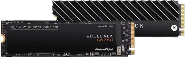 Western Digital Black SN750 NVMe 2TB Heatsink (WDS200T3XHC)