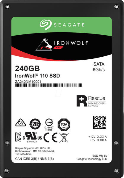 Seagate IronWolf 110 SSD 240GB SATA (ZA240NM10011)