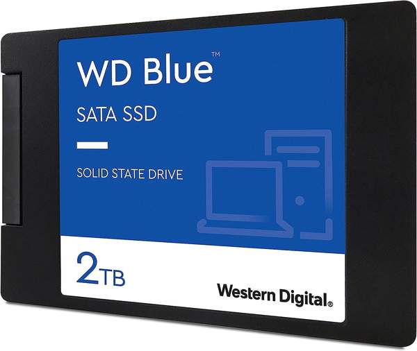 Blue SSD 3D 2TB 2.5 (WDBNCE0020PNC) interne SSD-Festplatte Ausstattung & Allgemeine Daten Western Digital Blue 2 TB 2,5 WDBNCE0020PNC-WRSN