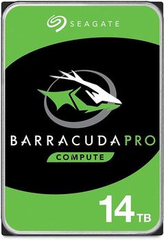 Seagate BarraCuda Pro HDD-Desktop-Festplatte 3,5" (250 MB/S Lesegeschwindigkeit) silberfarben 14 TB