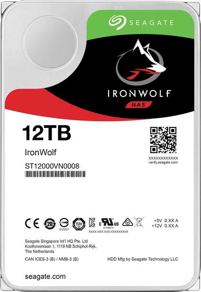  Seagate IronWolf (12TB, 3.5