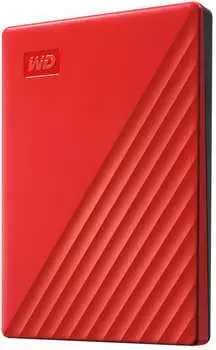 Western Digital My Passport 2TB rot (WDBYVG0020BRD) – Maximale Mobilität und Sicherheit für Ihre Daten