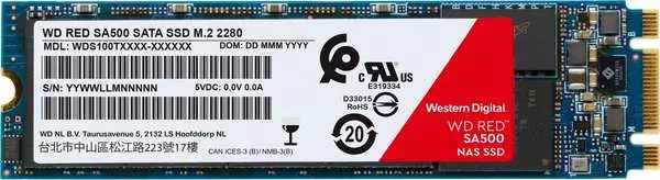 Western Digital Red SA500 1TB M.2