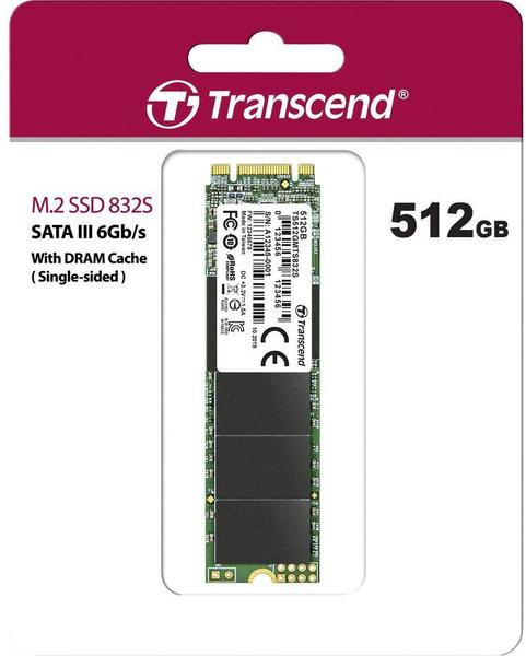 interne SSD-Festplatte Ausstattung & Allgemeine Daten Transcend 832S 512GB M.2
