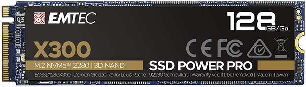 Emtec X300 Power Pro 128GB M.2