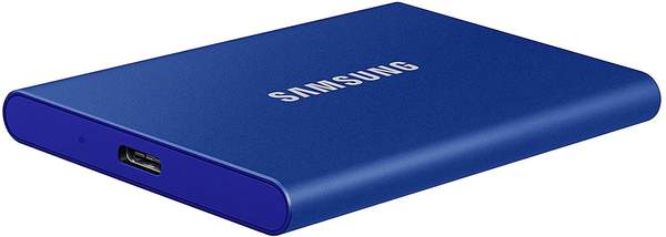 Allgemeine Daten & Bewertungen Samsung Portable SSD T7 500GB blau