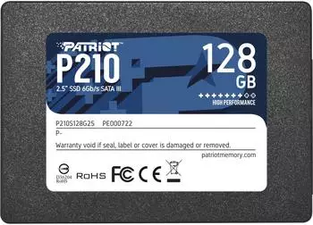 Patriot P210 128GB – Steigern Sie Ihre Systemleistung mit der Patriot P210 128GB SSD