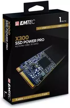 Emtec X300 Power Pro 1TB M.2 – Hervorragende Leistung und Geschwindigkeit