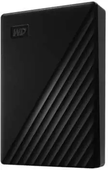 Western Digital My Passport 4TB schwarz (WDBPKJ0040BBK) – Maximale Speicherkapazität in kompaktem Design