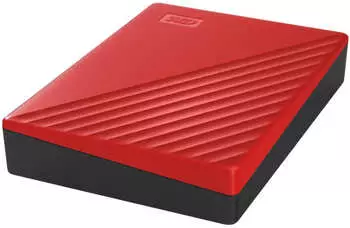 Western Digital My Passport 4TB rot (WDBPKJ0040BRD)