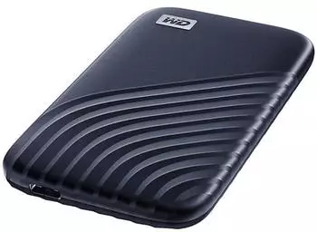 Western Digital My Passport SSD (WDBAGF) 1TB blau – Western Digital My Passport SSD (WDBAGF) 1TB blau: Kompakte und leistungsstarke externe Festplatte