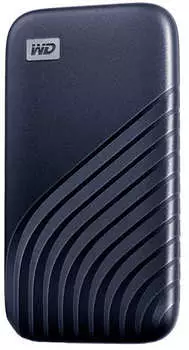 Western Digital My Passport SSD (WDBAGF) 1TB blau – Hochwertige Bauweise und modernes Design