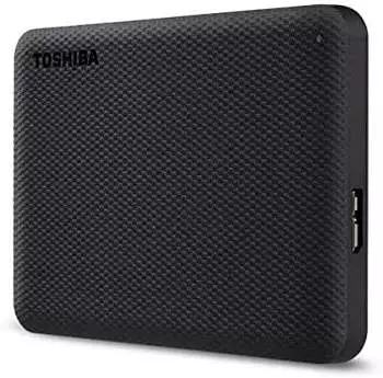 Toshiba Canvio Advance 2TB schwarz (HDTCA20EK3AA) – Elegantes Design und robuste Bauweise