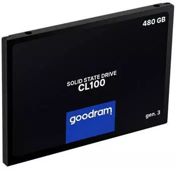 GoodRAM CL100 Gen.3 480GB – Steigern Sie Ihre Systemleistung mit der GoodRAM CL100 Gen.3 480GB