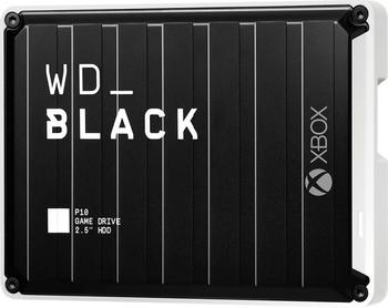Western Digital Black P10 Game Drive für Xbox One 2TB – Robustes Design und einfache Handhabung