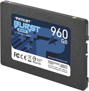 Patriot Burst Elite 960GB – Optimale Leistung dank moderner Technologie