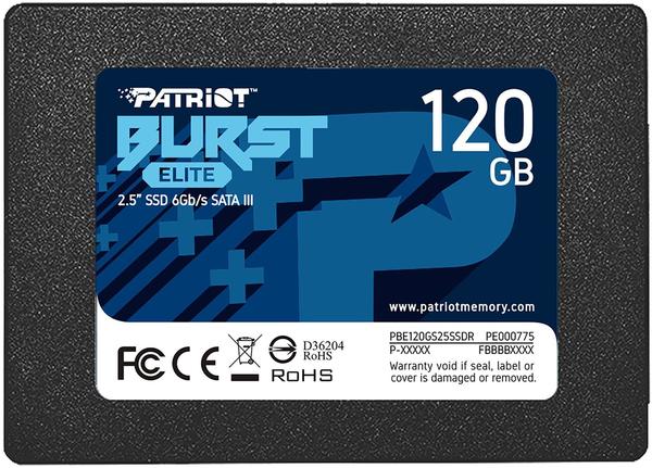 Ausstattung & Allgemeine Daten Patriot Burst Elite 120GB