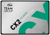 Team Group CX2 CLASSIC - SSD - 256GB - intern - 2.5 (6,4 cm) - SATA 6Gb/s - gr&uuml;n