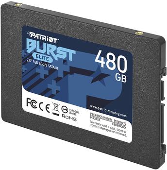 Patriot Burst Elite 480GB – Hohe Geschwindigkeit und Zuverlässigkeit